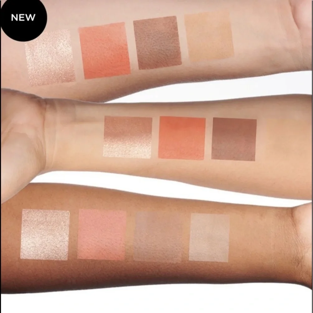 PÜR 4 in 1 Perfecting Face Palette in Medium/Tan